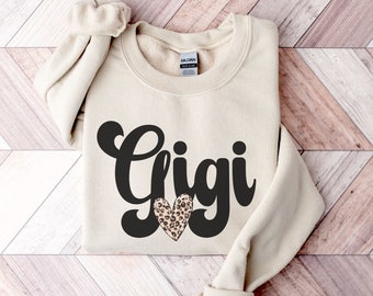 Gigi Sweatshirt, Gigi Shirt, New Gigi Gift, Grandma Gift, Gigi Gift, New Gigi, Pregnancy Announcement Reveal Sweater, Gigi Christmas Gift