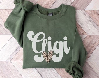 Gigi Sweatshirt, Gigi Shirt, New Gigi Gift, Grandma Gift, Gigi Gift, New Gigi, Pregnancy Announcement Reveal Sweater, Gigi Christmas Gift