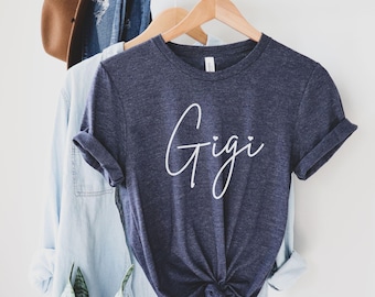 Gigi Shirt, Gigi Shirt, New Gigi Gift, Grandma Gift, Gigi Gift, New Gigi, Pregnancy Announcement Reveal Sweater, Gigi Mothers Day Gift