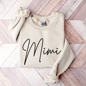 Mimi Sweatshirt, Mimi Shirt, Gift for New Grandma, Pregnancy ...