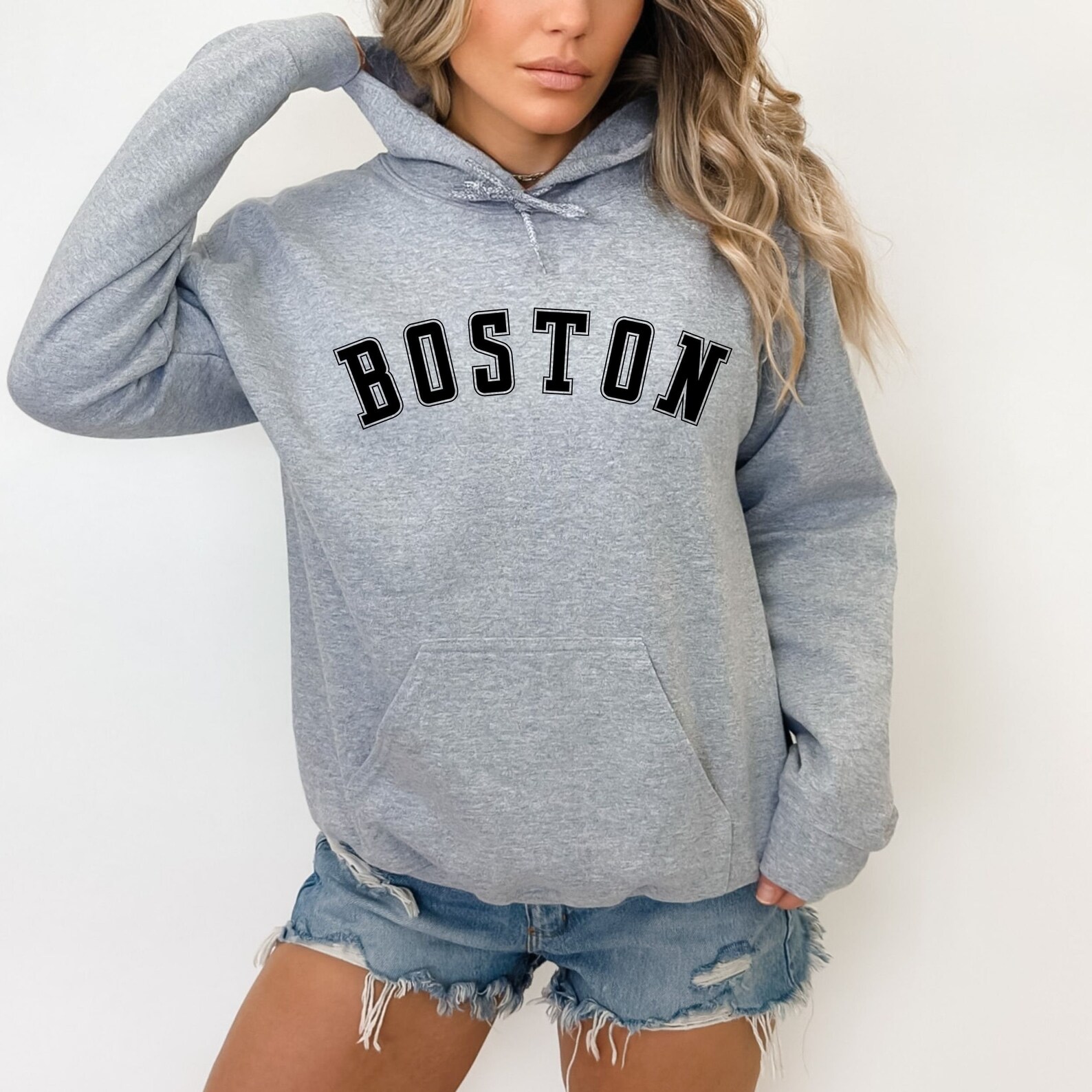 Boston Sweatshirt, Boston Hoodie, Boston Lover Sweatshirt, Boston Sports Apparel, Boston Fan