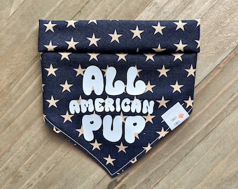 All American Pup Dog Bandana