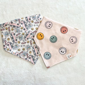 Wanderlust Pup reversible dog bandana