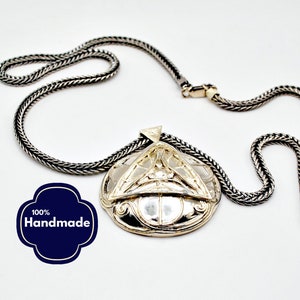 Amulet of Julianos Inspired by Skyrim (Sterling Silver)