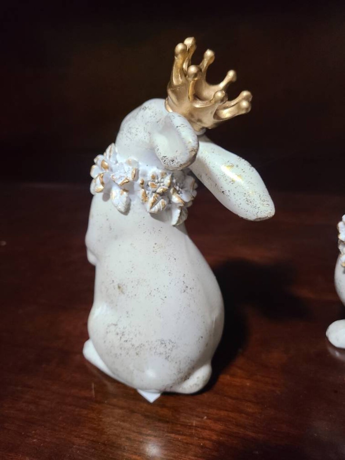 Royal Rustic Farmhouse Style Bunny Statues - Etsy