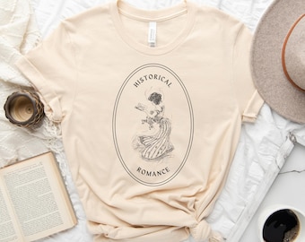 Lady Romance - Historical Romance Tee Shirt is the perfect Book Gift for a Spicy Book lover