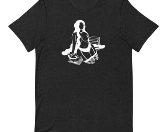 Hot Girls Read Books Tee Shirt is the perfect bookish gift for any reader