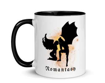 Romantasy Bargainer Series Mug is the perfect Bookish Gift for a Romance and Fantasy Book lover