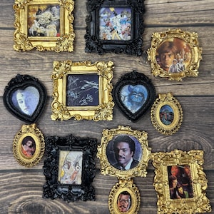 Star Wars Fridge Magnet set of 5 *Mystery Pack* Ornate framed nerdy magnets