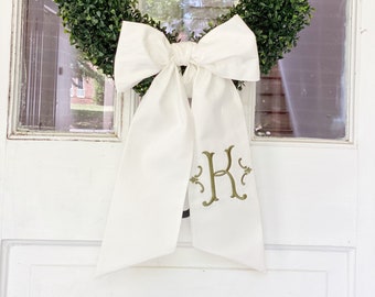 Bow Wreath Sash