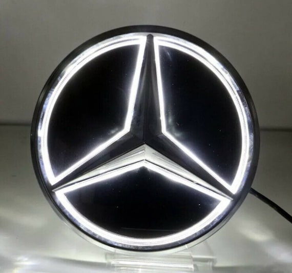 ミラーカー LED スターロゴ グリルバッジライト メルセデスベンツ C