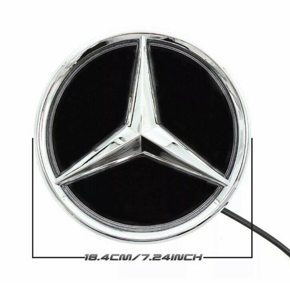 ミラーカー LED スターロゴ グリルバッジライト メルセデスベンツ C