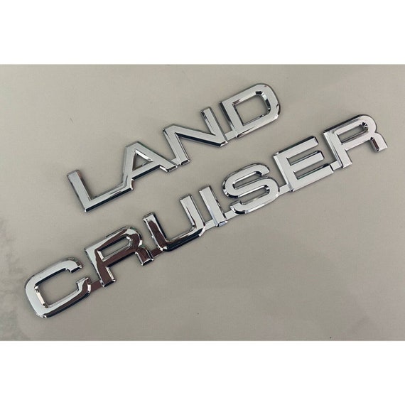 70th Anniversary Land Cruiser Emblems - Premium Badges