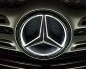 ZS_radiators LED Front Grille Emblem Light – Mercedes Benz GLC/GLE/GLS – Cold White, 9000 Hrs