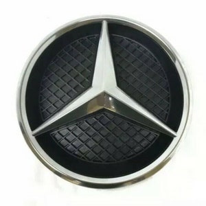 2006-2017 Mercedes-Benz Front Grille Emblems Star W/Housing For A B C E GL GLK M zdjęcie 1