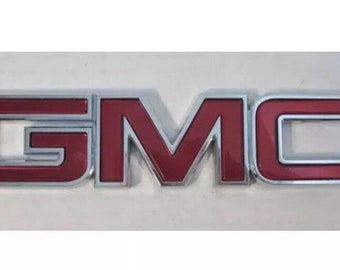 GMC Safari Sonoma Suburban Rear Trunk Tailgate Emblems Nameplate Badge 1998-05