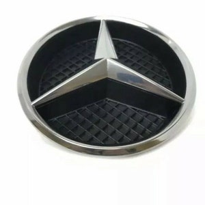 2006-2017 Mercedes-Benz Front Grille Emblems Star W/Housing For A B C E GL GLK M zdjęcie 2