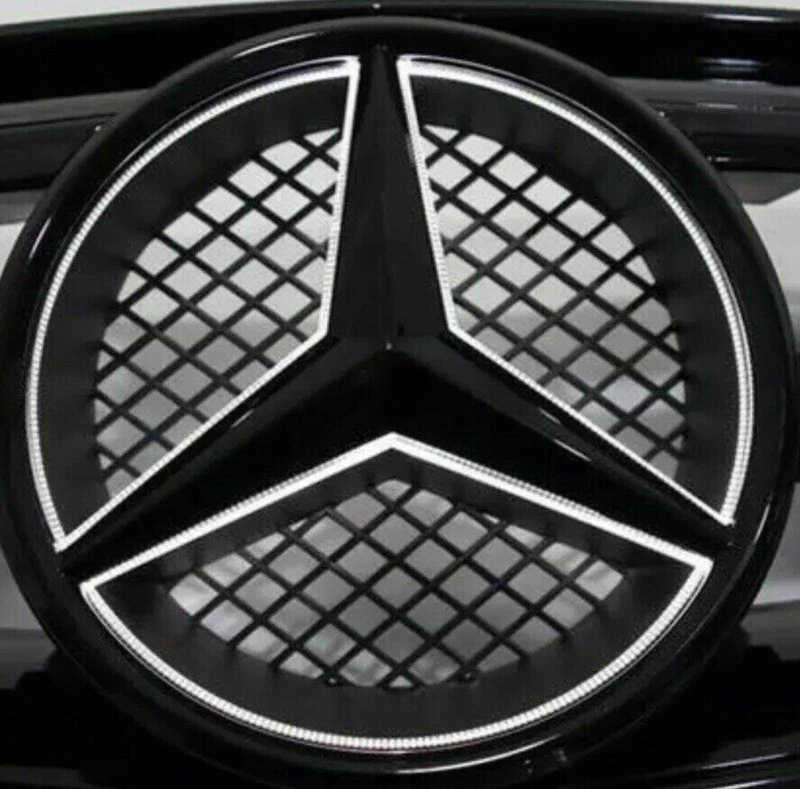 Mercedes Benz Front Star LED Illuminated EmblemS 2005-2013 For B, C, GLK Class