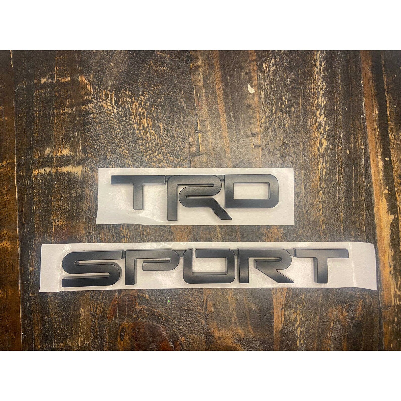 Genuine Toyota TRD SPORT Emblems Kit Black PT4130C18002 Etsy