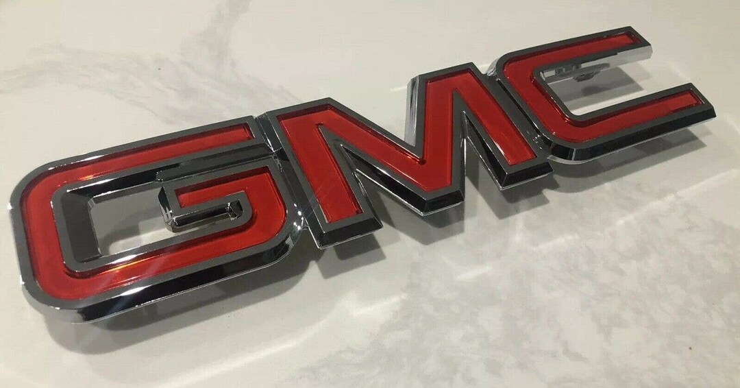 Gm Front Grille GMC Badge Emblem 20072014 SIERRA 20072015 ACADIA