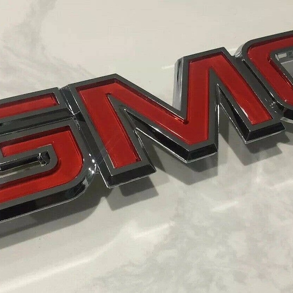 Gm front grille GMC badge Emblem 2007-2014 SIERRA 2007-2015 ACADIA 22761717