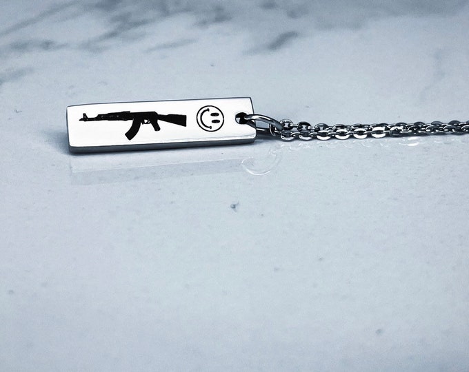 Happy AK Necklace