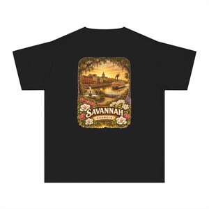 Savannah, Georgia Youth Tee | City Collection