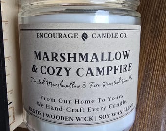 Marshmallow and Cozy Campfire