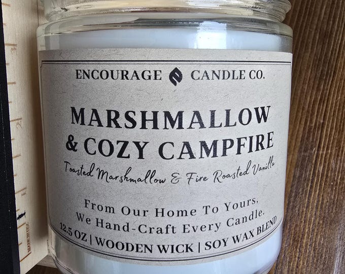 Marshmallow and Cozy Campfire