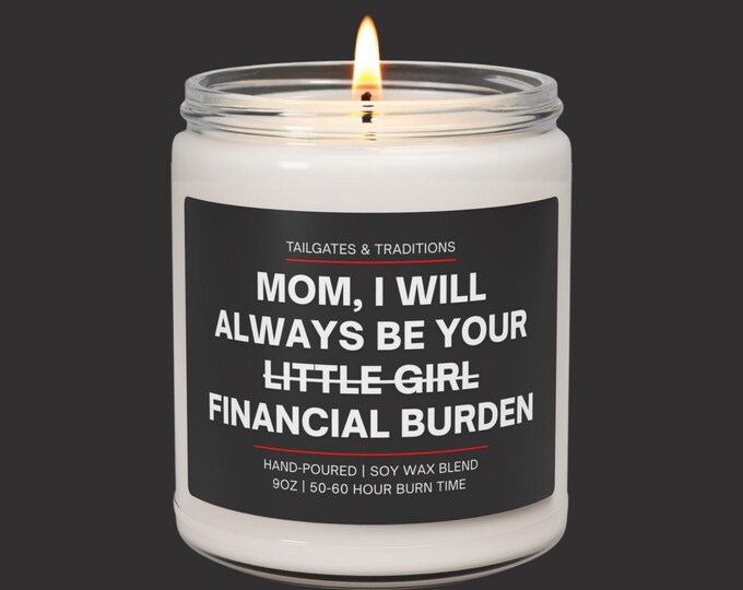 Funny Candle for Mom | Sarcastic Daughter Gift | Mothers Day Gift