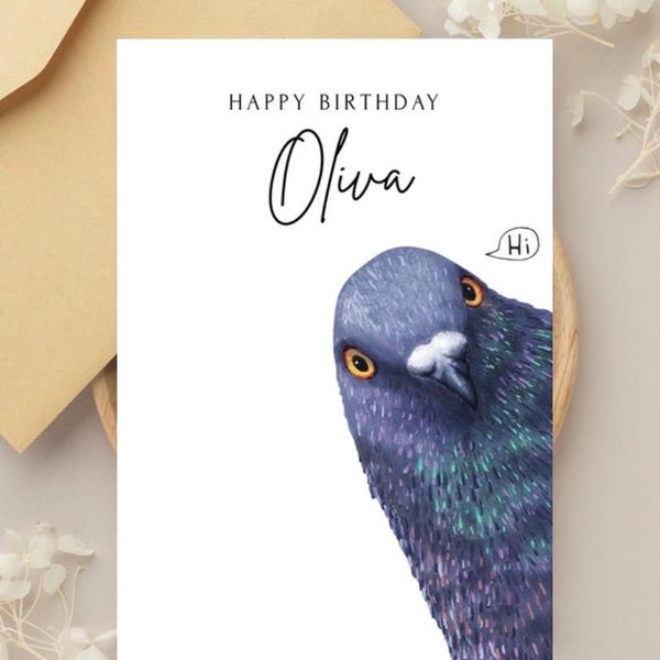 Funky Pigeon Birthday Cards - Etsy UK