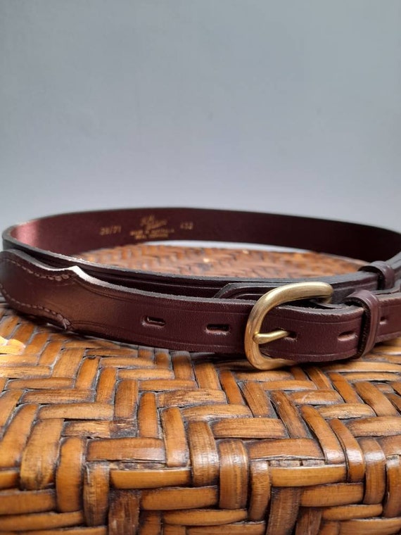 Cowboy Belts And Buckles Uk Lemaire Minimal Western Leather Belt