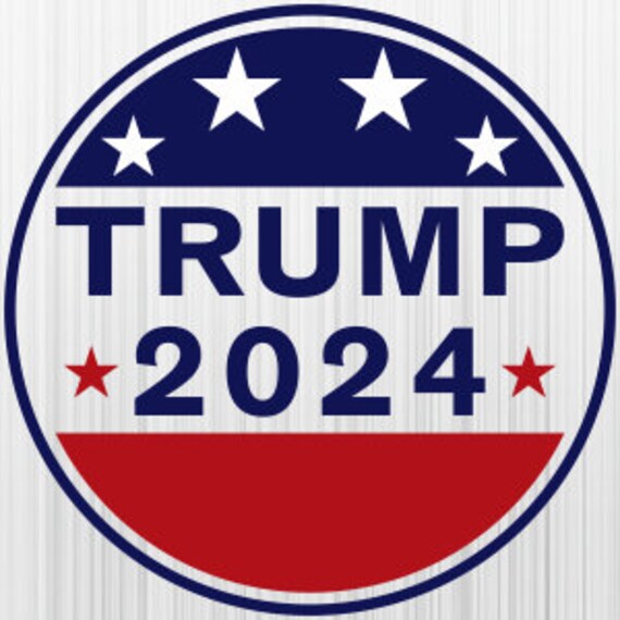 Trump 2024 Svg Trump 2024 Flag Png Trum Again 2024 Vector Etsy