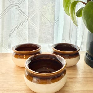 Set of 3 Vintage Mini Bowls Knobler Taiwan Ovenproof Kitchen accessories