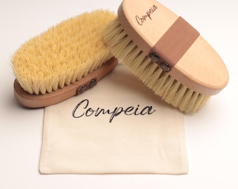 100% Natural Tampico Fiber Brush Dry Body | Dry Brush | Body Care | Self Care