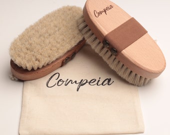 100% Natural Horsehair Cellulite Body Brush Dry Body Dry Brush Body Care Self Care