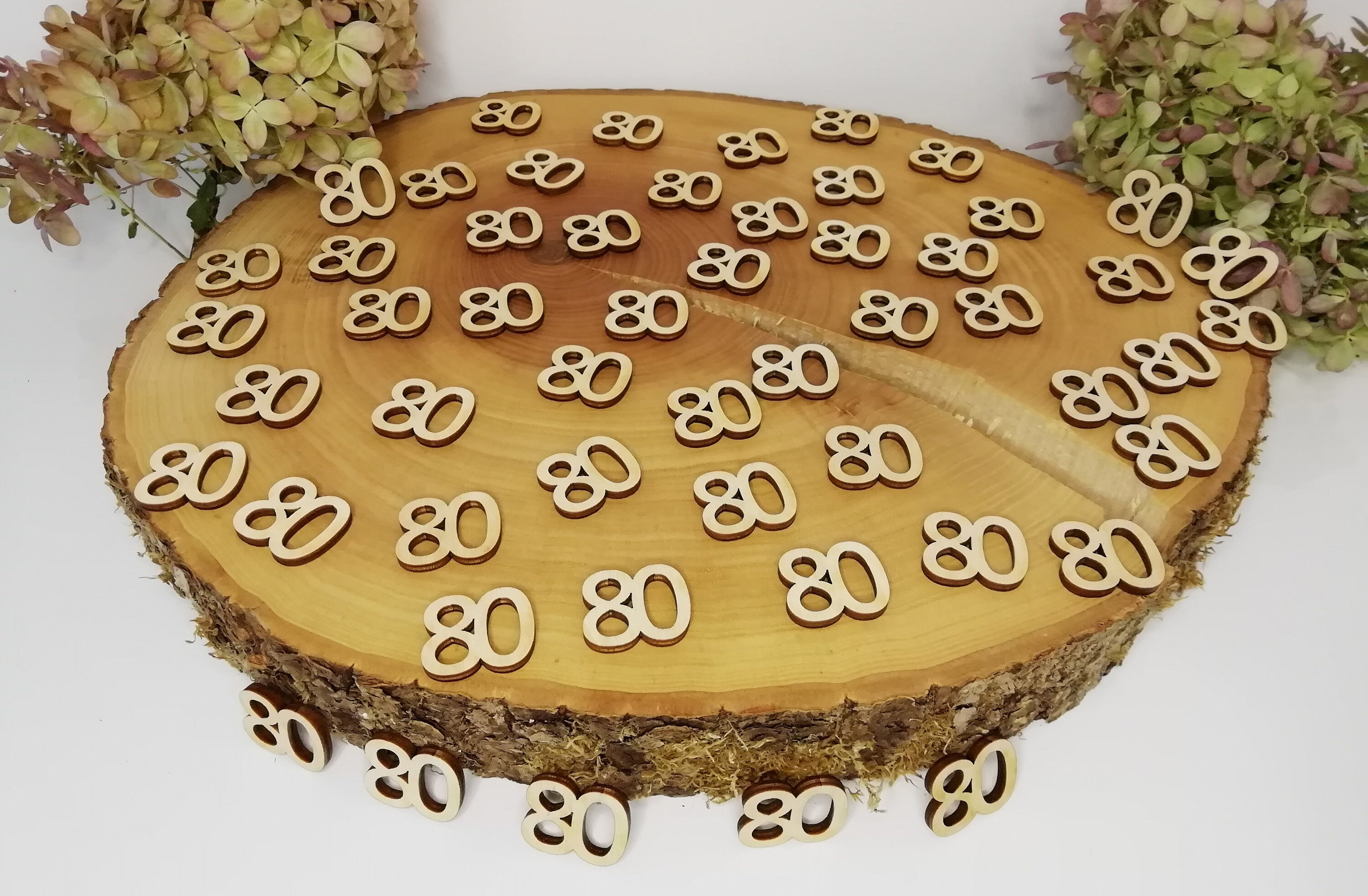 Amscan Konfetti '80' Aus Folie – 14 G Bunte Streudeko Für 80. Geburtstag & Partys