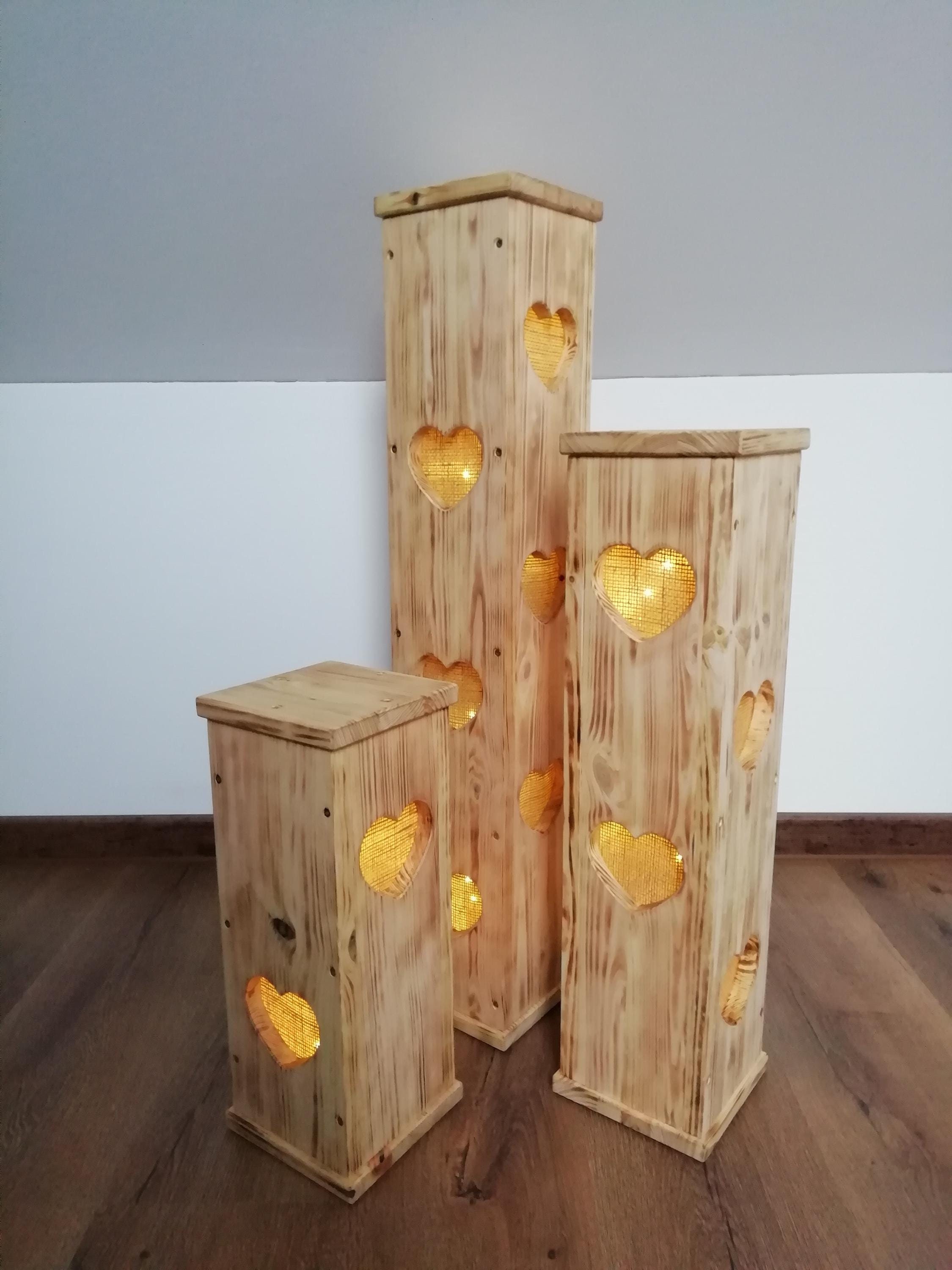 Deko holz stehend