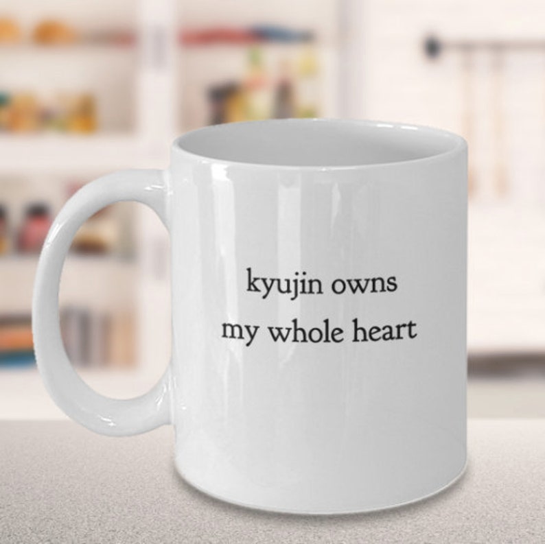 Kyujin mug Kyujin owns my whole heart NMIXX mug image 3