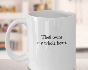 The8 mug - The8 owns my whole heart - Seventeen mug