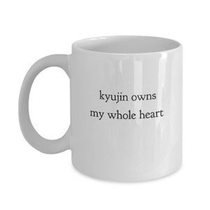 Kyujin mug Kyujin owns my whole heart NMIXX mug image 4