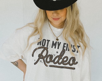 Comfort Colors Rodeo Graphic Tee: Vintage Western T-Shirt