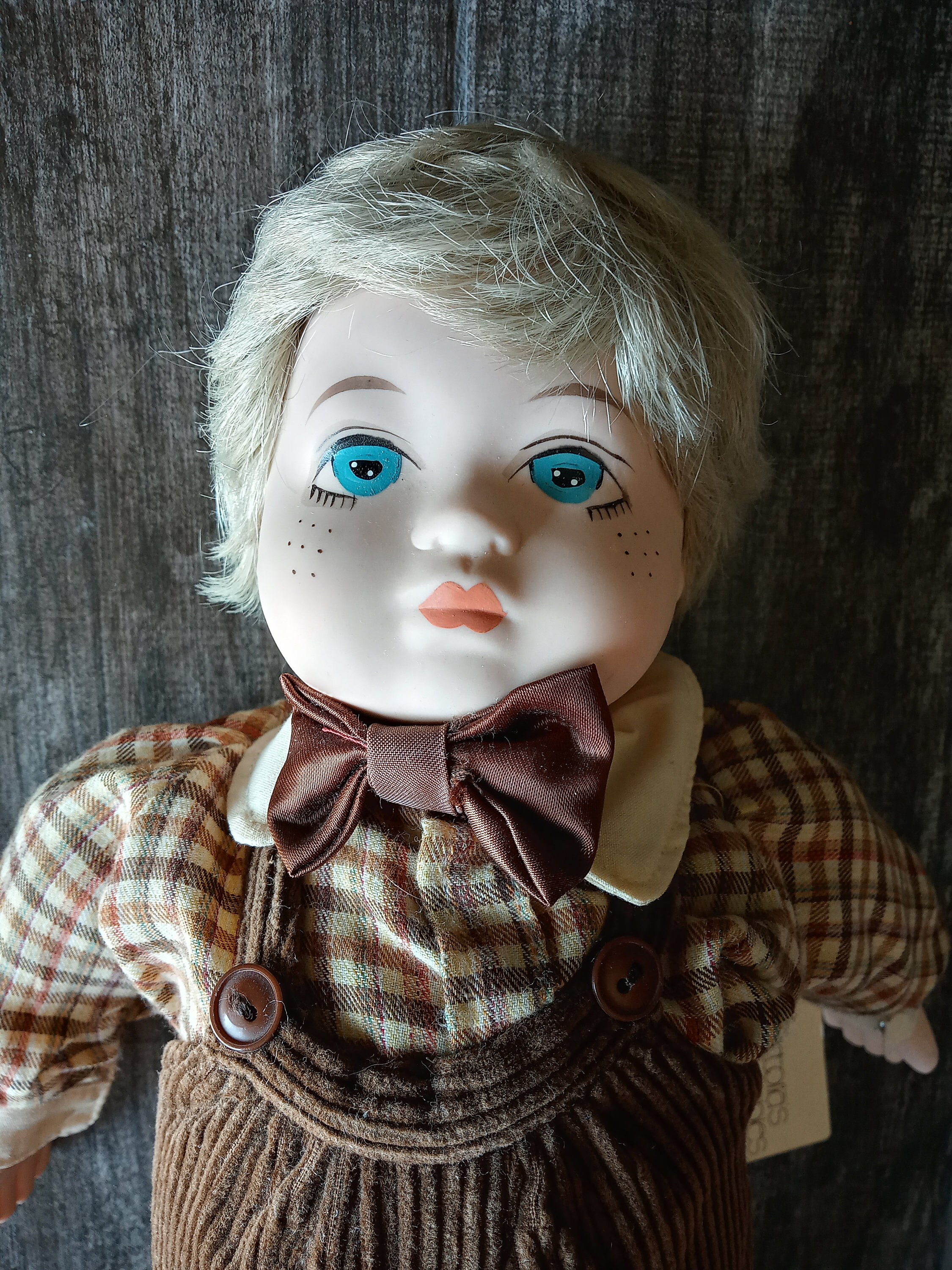 Vintage Porcelain Music Box Boy Doll for Collecting Upcycling Decorating Toy Christmas Gift for Child Victoria s Collectables Etsy
