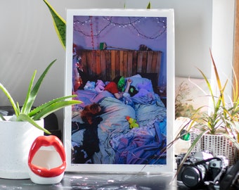 Witch Photographic Print "Bed Time" | Unframed