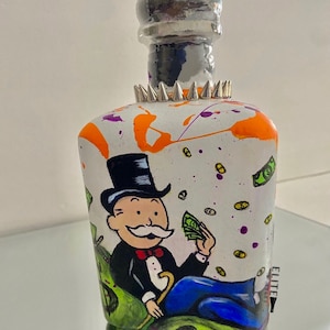Customized D*n J*ulio 70 Monopoly Themed Bottle