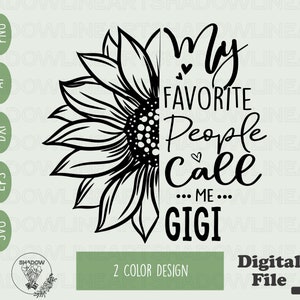 Gigi Svg Gigi Life Svg Files For Cricut New Gigi Digital Download Funny Gigi Png For Sublimation Grandma Svg For Shirts