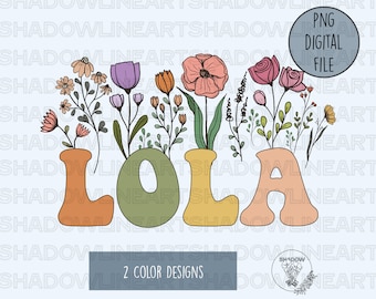 Lola Png • Grandma Png For Sublimation • Instant Download