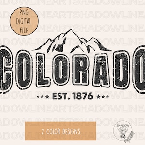 Colorado Png • Country PNG for sublimation • Instant Download