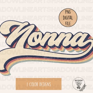 Nonna Shirt Png • Nonna PNG for sublimation • Instant Download