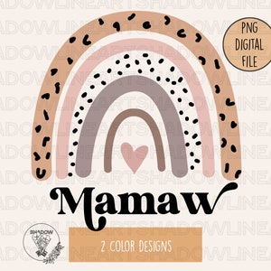 Mamaw Shirt Png • Mamaw PNG for sublimation • Instant Download